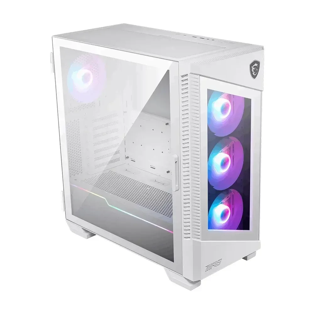 MSI MPG Velox 100R White TG ARGB ATX Mid Tower Beyaz Gaming Kasa